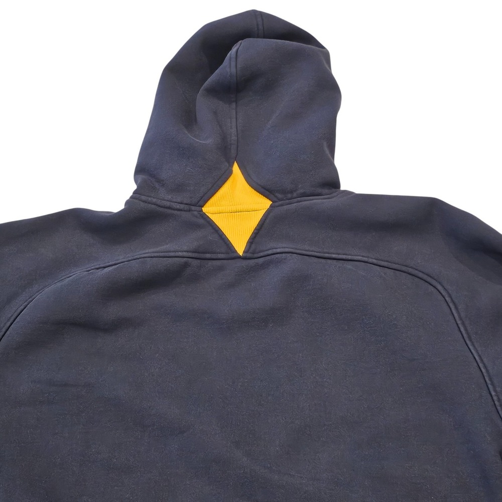 VTG Nike Team West Virginia Mountaineers Hoodie Center Swoosh NCAA Y2K Size L - Picture 8 of 12